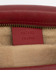 Gucci Red Marmont Shoulder Bag  