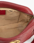 Gucci Red Marmont Shoulder Bag  