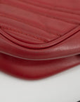 Gucci Red Marmont Shoulder Bag  