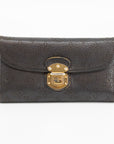 Louis Vuitton Mahina Brown Elysee Long Wallet 