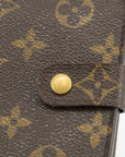 Louis Vuitton Monogram Brown Compact Wallet 