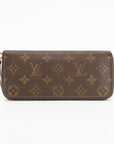 Louis Vuitton Monogram Brown Clemence Wallet 