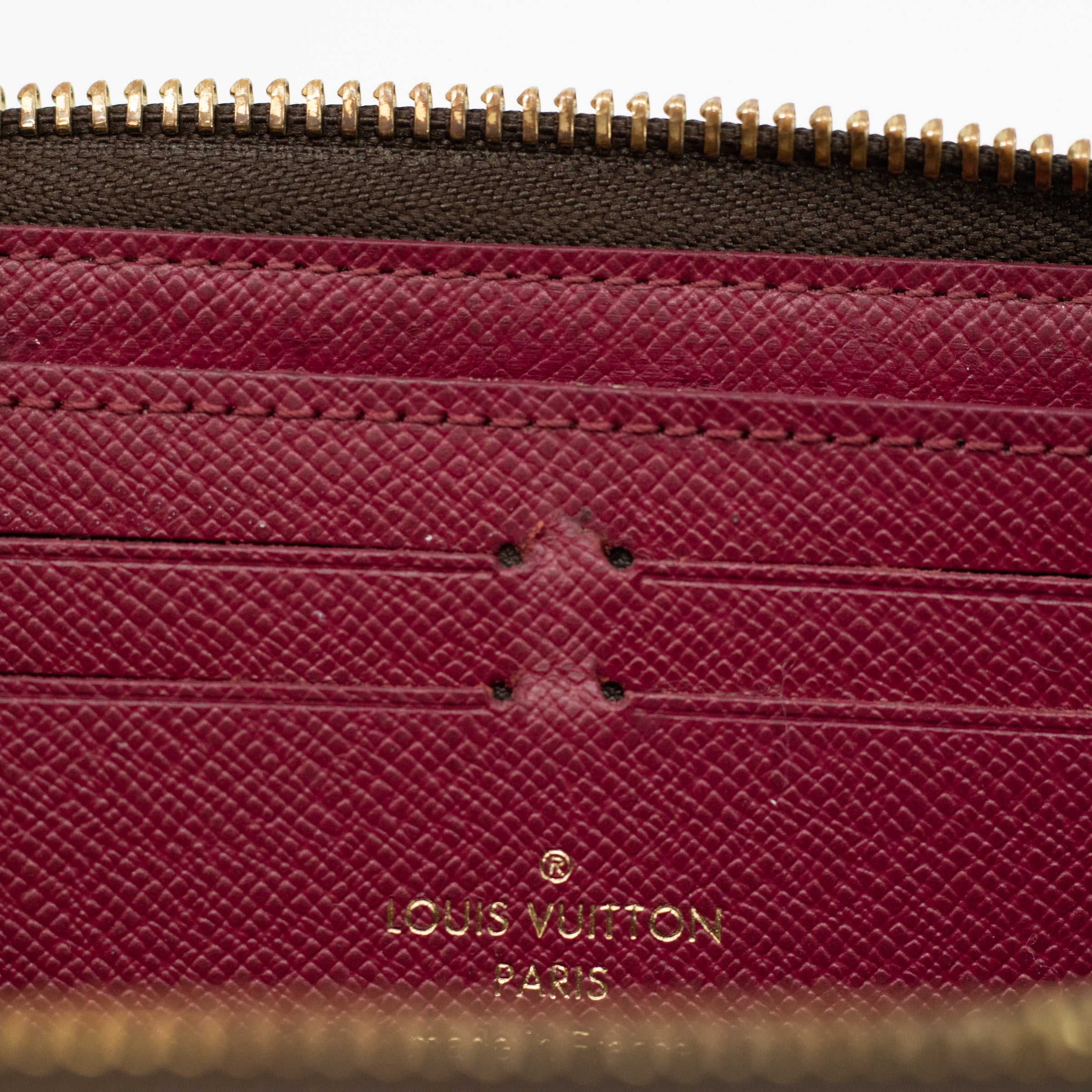 Louis Vuitton Monogram Brown Clemence Wallet 