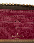 Louis Vuitton Monogram Brown Clemence Wallet 