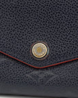 Louis Vuitton Navy Empriente Long Sarah Wallet 