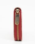 Louis Vuitton Vernis Red Zippy Wallet 