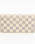 Louis Vuitton Damier Azur Zippy Wallet  