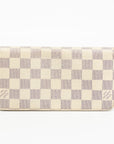 Louis Vuitton Damier Azur Zippy Wallet  