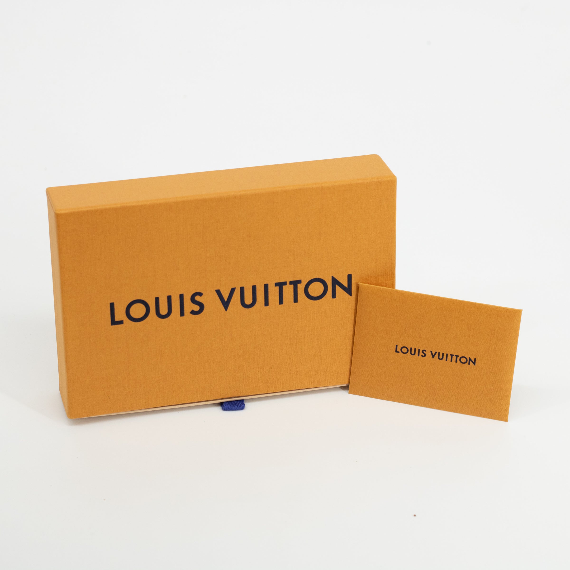 Louis Vuitton Monogram Black Portefeuille Cherrywood Wallet 