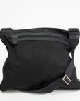 Prada Nylon Black Messenger Crossbody Bag 