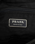 Prada Nylon Black Messenger Crossbody Bag 