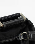 Prada Nylon Black Messenger Crossbody Bag 