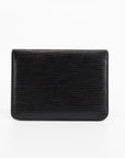 Louis Vuitton Black Epi Card Case 