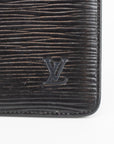 Louis Vuitton Black Epi Card Case 