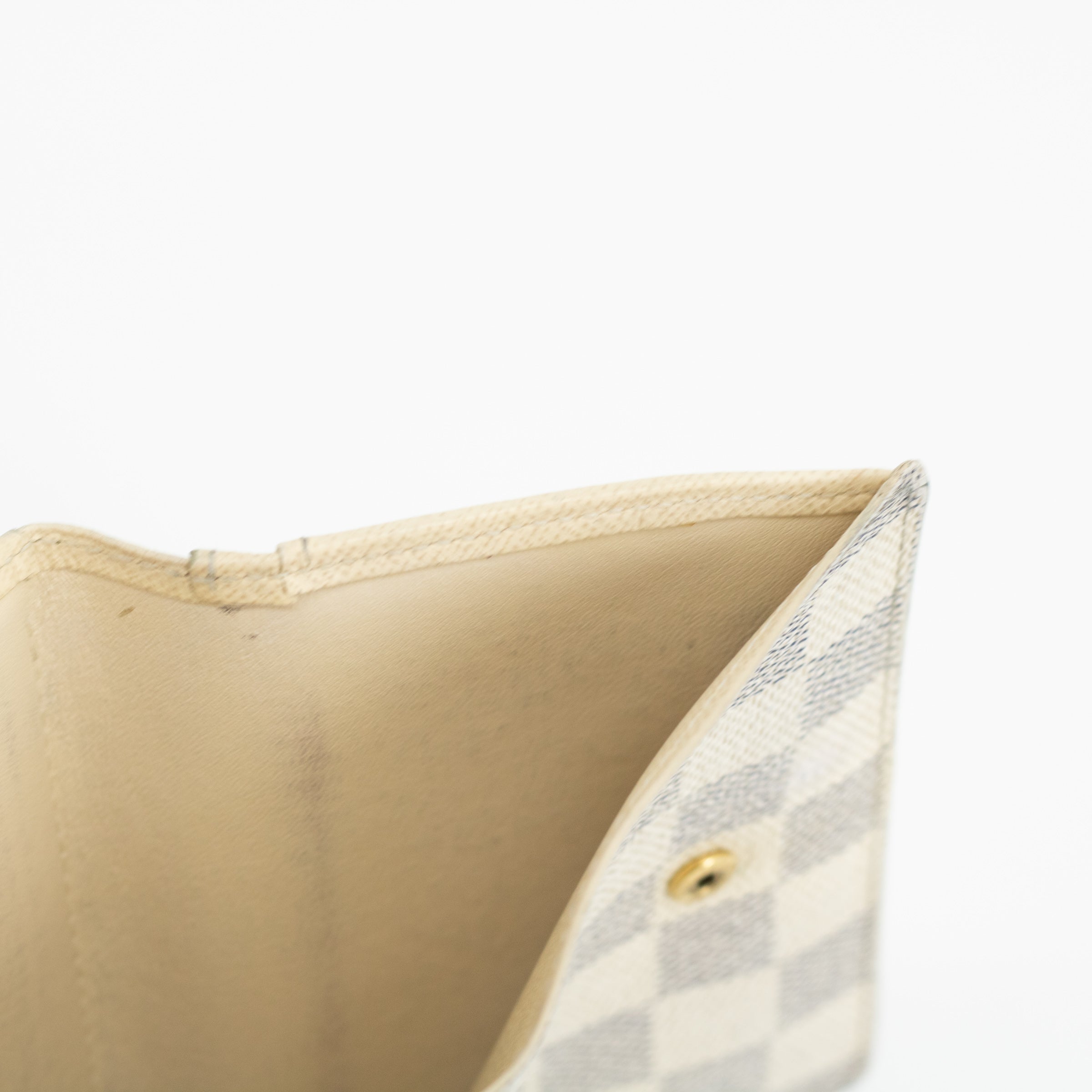 Louis Vuitton Damier Azur Kisslock Wallet 