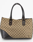 Gucci GG Canvas Sherry Line Horsebit Tote Bag 