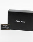 Chanel Black Cambon Line Long Zip Wallet 