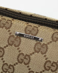 Gucci GG Canvas Brown Boat Pochette 