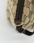 Gucci GG Canvas Brown Boat Pochette 