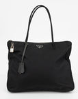 Prada Nylon Tessuto Spo Black Tote Bag 