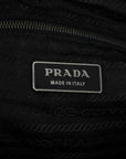 Prada Nylon Tessuto Spo Black Tote Bag 