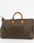 Louis Vuitton Monogram Speedy 40 Brown Handbag 