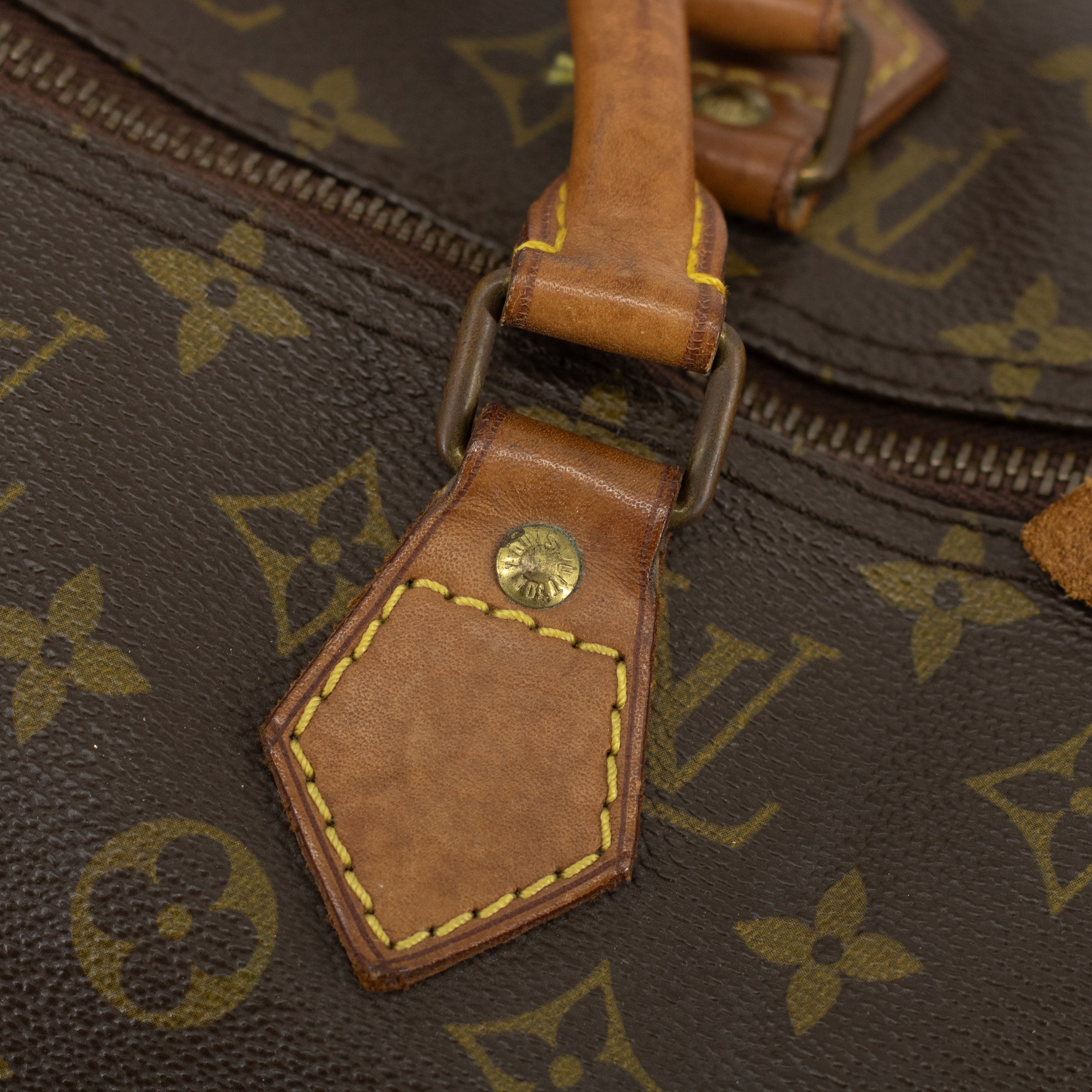 Louis Vuitton Monogram Speedy 40 Brown Handbag 