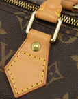 Louis Vuitton Monogram Canvas Speedy 35 Boston Handbag 