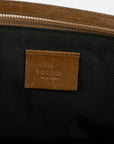 Gucci GG Canvas Brown w/ Brown Trim Boat Pochette 