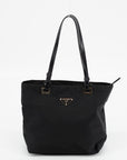 Prada Black Nylon Tessuto Triangle Shoulder Bag 