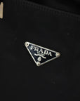 Prada Black Nylon Tessuto Triangle Shoulder Bag 