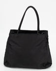 Prada Black Nylon City Tessuto Shoulder Bag 