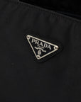 Prada Black Nylon City Tessuto Shoulder Bag 