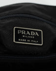 Prada Black Nylon City Tessuto Shoulder Bag 