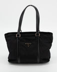 Prada Black Nylon Tessuto Shoulder Bag 