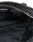 Prada Black Nylon Tessuto Shoulder Bag 