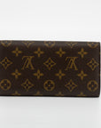 Louis Vuitton Monogram Brown Porte Tresor International Wallet TH0054 