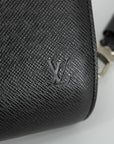 Louis Vuitton Grey Taiga Baikal Clutch 