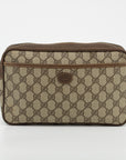 Gucci GG Supreme Canvas Coated Clutch 1843