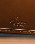 Gucci GG Supreme Canvas Coated Zip Around Wallet 