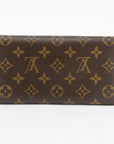 Louis Vuitton Monogram Canvas International Long Wallet Brown  