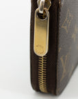 Louis Vuitton Monogram Canvas Zippy Wallet Brown 