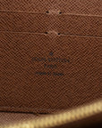 Louis Vuitton Monogram Canvas Zippy Wallet Brown 