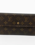 Louis Vuitton Monogram Canvas International Long Wallet 