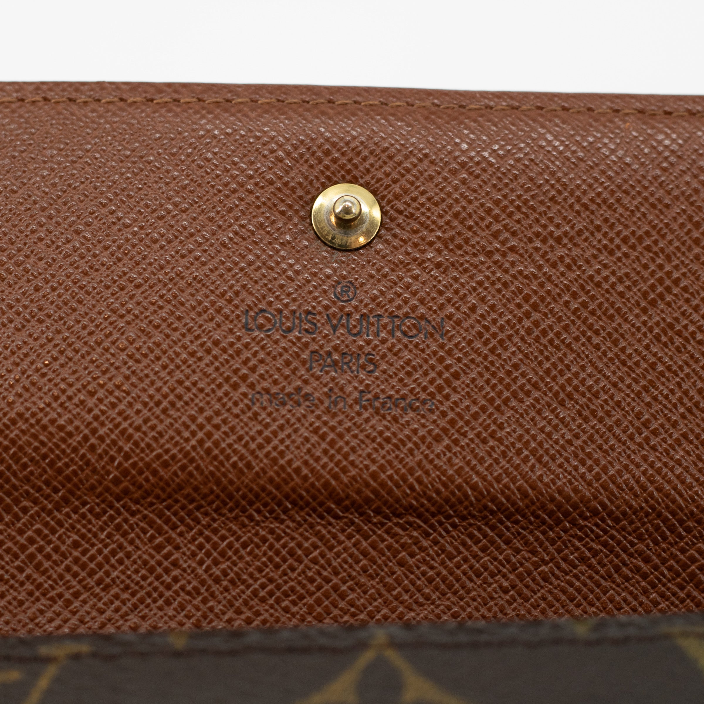 Louis Vuitton Monogram Canvas International Long Wallet 