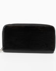 Louis Vuitton Black Epi Zippy Organizer Wallet 