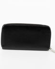 Louis Vuitton Black Epi Zippy Organizer Wallet 