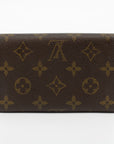 Louis Vuitton Monogram Canvas Portemonnay Wallet  