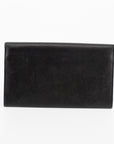 Prada Black Saffiano Long Wallet  