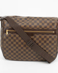 Louis Vuitton Damier Ebene Spencer Laptop Shoulder Bag 